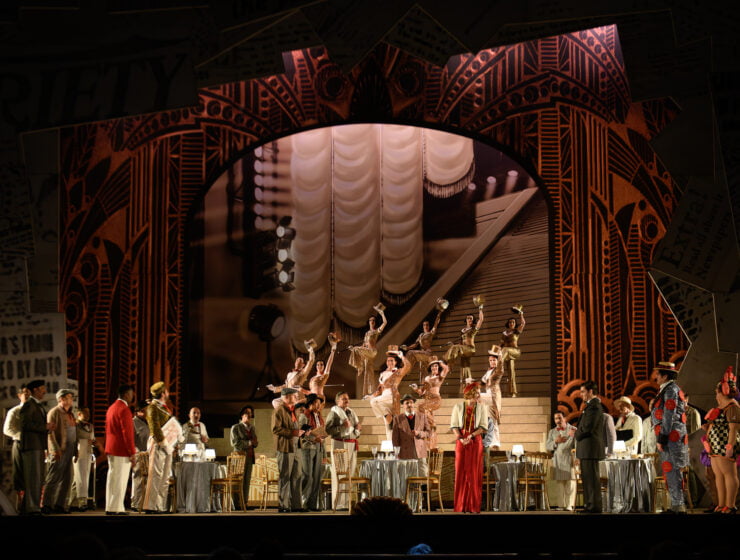 Cendrillon au pays des Ziegfeld Follies. Credit : Mirco Magliocca