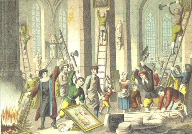 Beeldenstorm in de opera Beeldenstorm